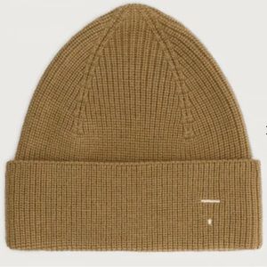 Gray Label Knitted Beanie, Color: Peanut, Size: Medium